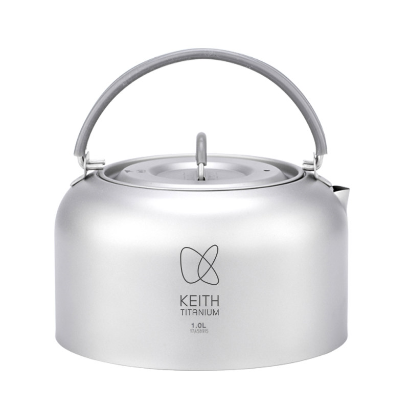 KEITH纯钛烧水壶户外便携旅行