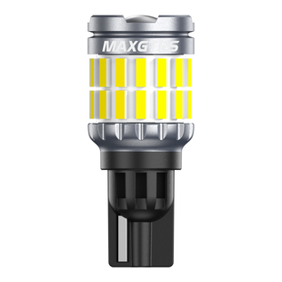 新款汽车LED倒车灯超亮T15升级灯泡透镜改装W16W强光流氓后雾灯