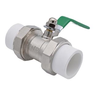 PPR球阀阀门 双头活接铜球阀4分20 6分25 32内牙外牙球阀开关黄铜