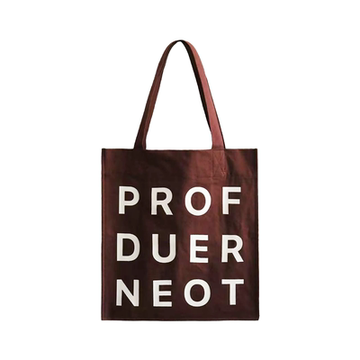 SecondMoon小众设计斜纹进口棉百搭大容量字母手提单肩两用帆布袋