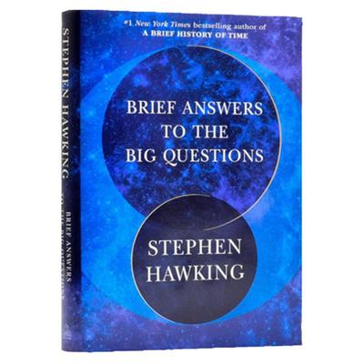 现货【外图原版】 十问：霍金沉思录(霍金遗作） Brief Answers to the Big Questions Stephen Hawking 精装
