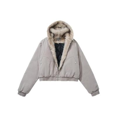 XAKA加棉加厚冬潮流棉衣美式休闲