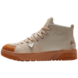 匹克态极国创2026年秋季板鞋男-九九消寒图冬季高帮百搭休闲鞋子