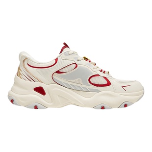 斯凯奇男女同款闪穿熊猫鞋2026新年款复古老爹鞋厚底休闲鞋802030