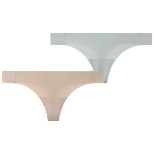 2件|蕉内凉皮511Air女士丁字裤性感瑜伽运动健身无痕透气内裤t裤