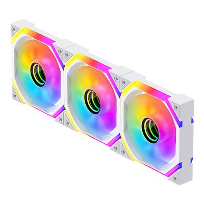 丛林豹星河SE ARGB机箱风扇12CM散热风扇神光同步5V3针棱镜PWM