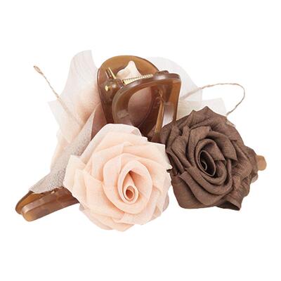 peachtea新中式花朵抓夹