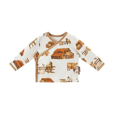 MILKBARN新生儿侧扣上衣