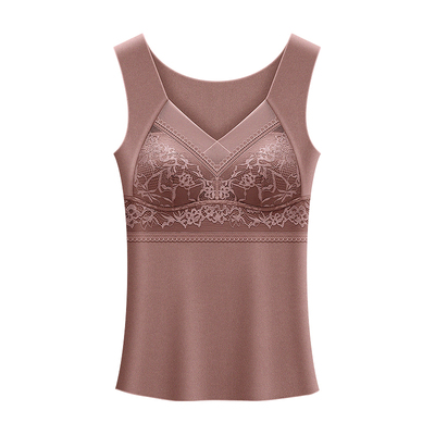 德绒保暖背心女加绒加厚