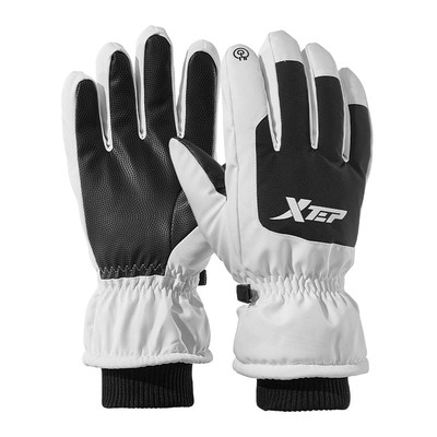 特步手套男士冬季骑行电动车