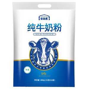 蒙乳香全家营养内蒙古纯牛奶粉