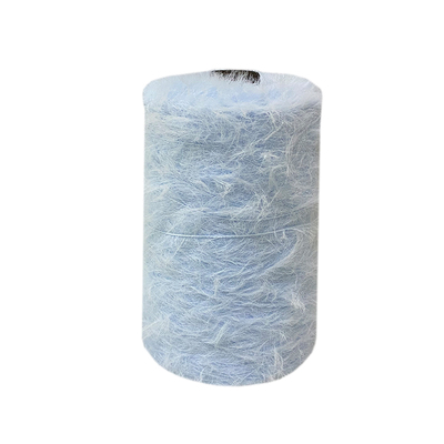 不掉毛仿貂仿皮草毛线柔软不起球