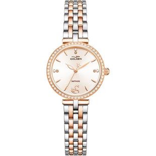 【女神节礼物】古尊简约时尚手表女小天鹅系列石英表精致小众女表