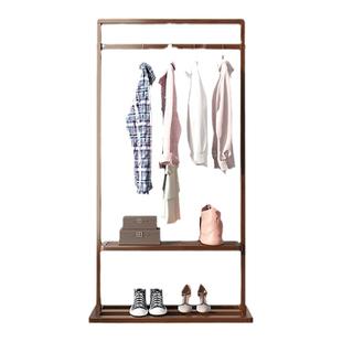 全实木落地挂衣架卧室室内现代简约新款衣帽架日式轻奢新中式架子