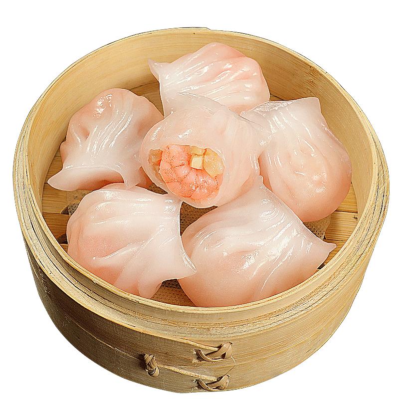 蝦餃水晶蝦餃皇廣式早茶點(diǎn)心港式蝦餃子蝦仁蝦餅速凍水餃蝦皇餃
