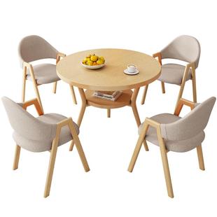 李想想靠背椅子谈判休闲接待洽谈桌洽谈室桌椅组合办公室会客圆桌