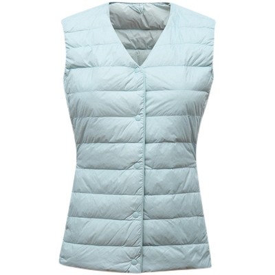 ul家女士无领轻薄羽绒内胆