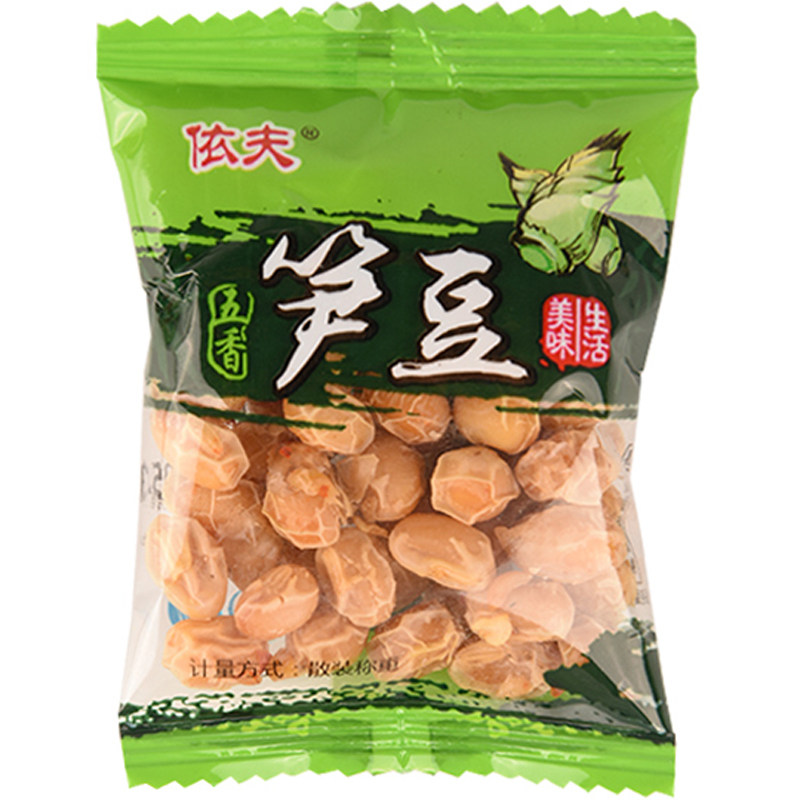 依夫水煮五香笋豆散装称重零食
