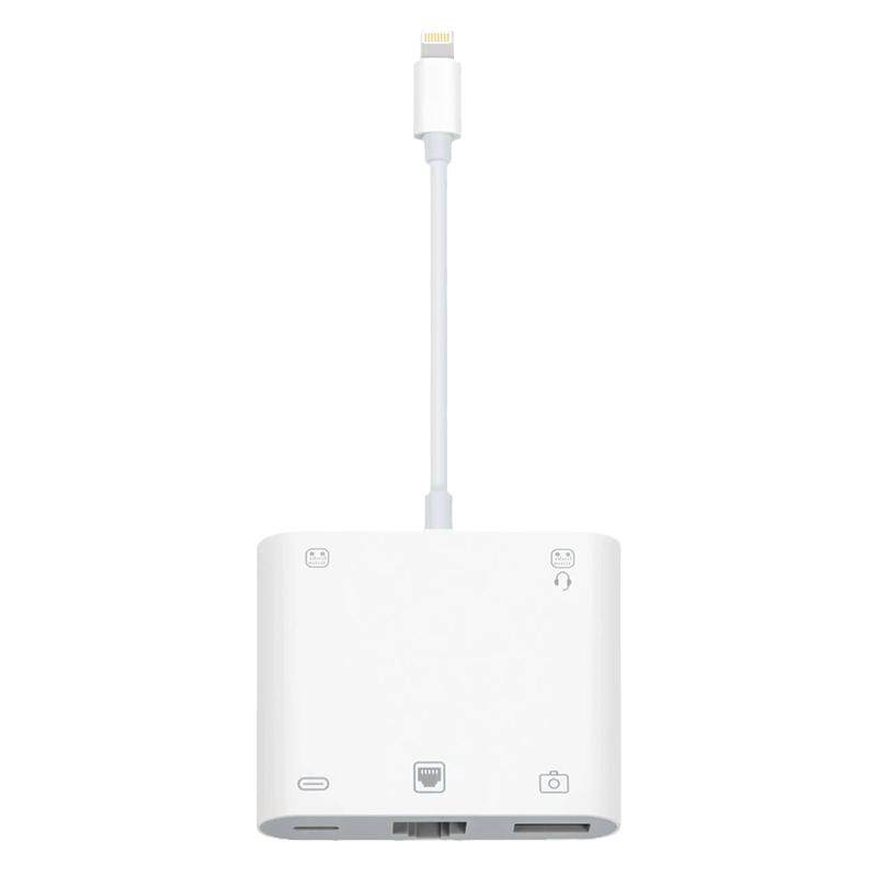 iphone手机声卡转接头网线以太网