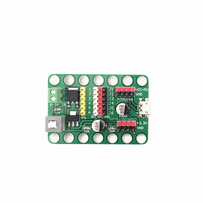 5V/7.4V/9V转5V/3.3V双稳压模块 microbit电源扩展DC-DC降压模块