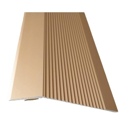 木纹铝合金高低门槛压边条