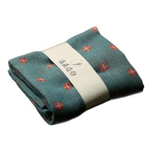 纯手工棉麻茶巾茶布茶桌吸水抹布茶垫布养壶巾不掉毛茶用茶道配件