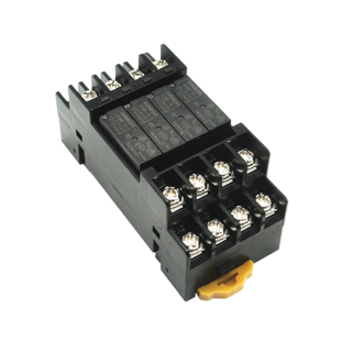 4路薄型小型微型中间终端继电器模组模块FY4BN-24VDC PLC放大板