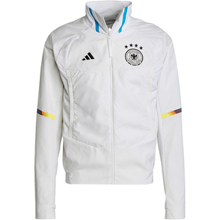 Adidas/阿迪达斯正品新款男子德国队足球运动夹克外套IC4379
