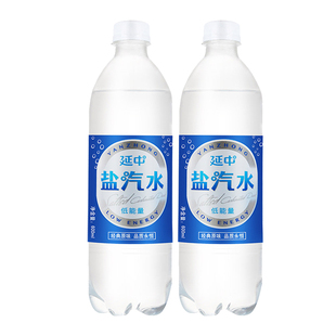 延中盐汽水600ml*20瓶整箱批发老上海盐汽水夏日高温防暑碳酸饮料