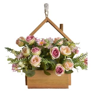 墙面壁饰装饰假花创意客厅房间墙壁卧室墙上小挂件花餐厅室内墙饰