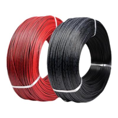 美标2468双并线红黑2芯线软铜线