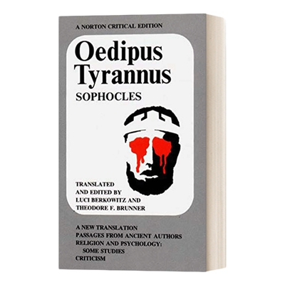 英文原版 Oedipus Tyrannus 俄狄浦斯王 诺顿文学解读系列 Norton Critical Edition 英文版 进口英语原版书籍