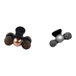 抓夹半扎发夹女2025新款后脑勺头饰侧边夹高马尾高端发卡小号夹子