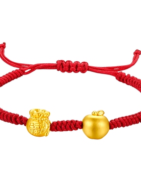 tsl谢瑞麟福袋足金转运平安健康