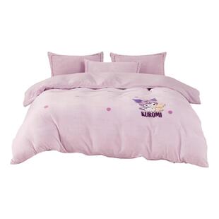 水星儿童母婴A类四件套宿舍床上单人套件三/件套秋冬保暖暖绒套件