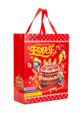 宝宝生日满月手提袋礼品盒