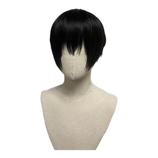 国中生3.0+哑光韩一墨m刘海男假发cos万用微分碎盖短黑三笠最终季