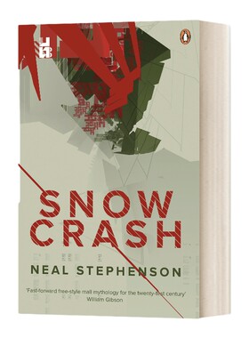 英文原版小说 Snow Crash 雪崩 尼尔斯蒂芬森经典科幻小说 英文版 进口英语原版书籍