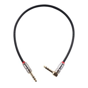 samgool森谷表情踏板连接线哇音TRS大三芯平衡电吉他单块效果器