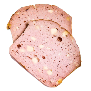 德国奶酪肉面包Leberkaese西式早餐三明治meatloaf猪肉面包午餐肉