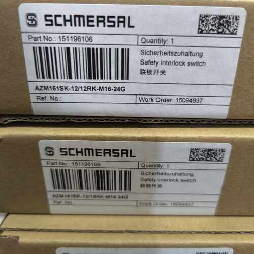 议价AZM161SK-12/12RK-M16-24G 151196106施迈赛联锁开关全新原装