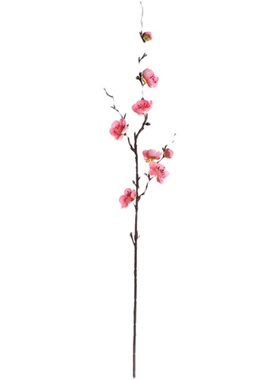 拍照道具中式家居客厅餐桌梅花枝
