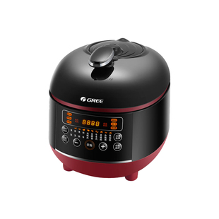格力电压力锅家用5升智能预约高压锅饭煲旋钮大容量电饭煲汤煮饭
