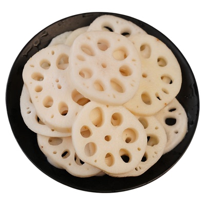 清水莲藕片3斤泡菜凉拌菜炒菜火锅冒菜串串香食材切片脆莲菜商用