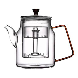 北大史煮茶器2025新款加厚耐高温玻璃蒸煮一体壶家用电陶炉茶壶