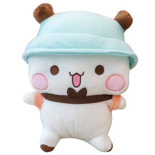 一二布布熊猫表情公仔二次元动漫周边卡通毛绒摆件玩偶布娃娃礼物