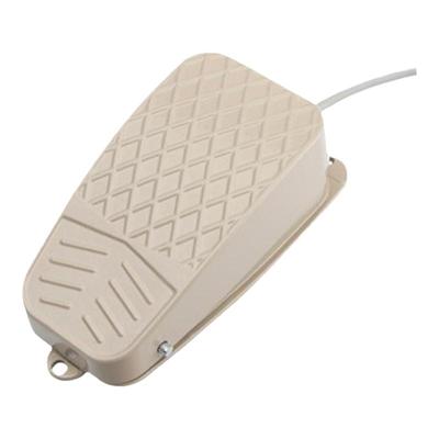 泰得脚踏开关自复位点动铝壳正品