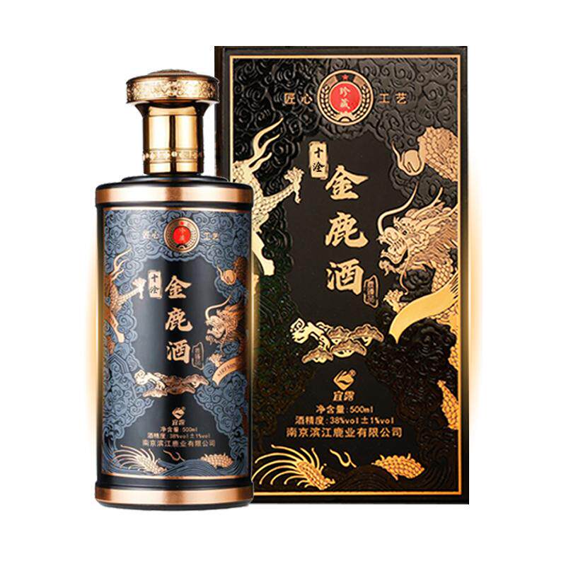 宜露金鹿酒全鹿大补养生酒送礼盒