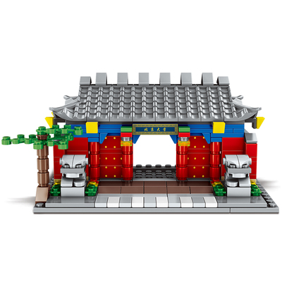 儿童益智拼插明迪大学积木