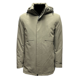 回馈款25年冬季可脱卸白鸭绒内胆中长款保暖男士羽绒服外套铭盛缘